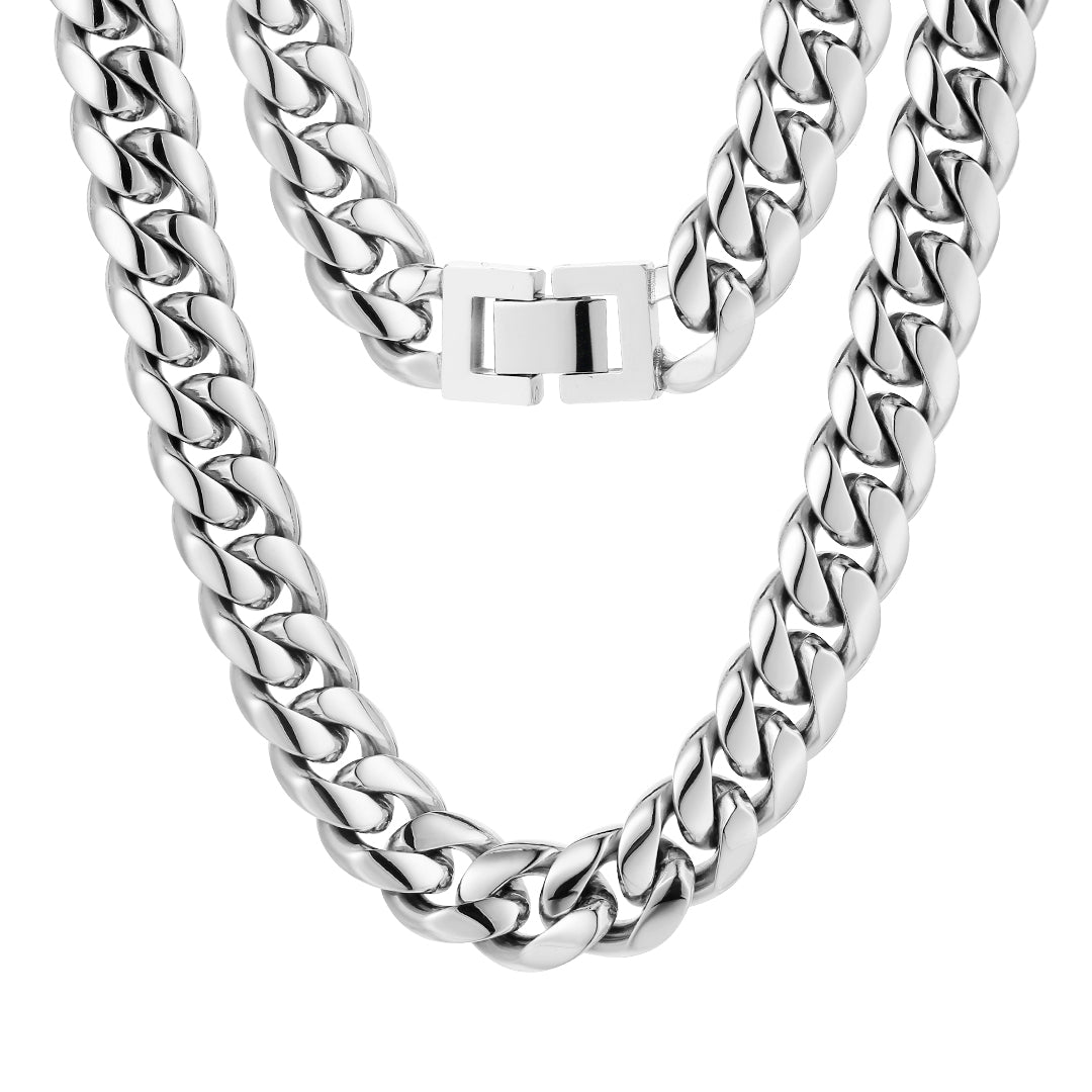 Mens white gold sales chains australia